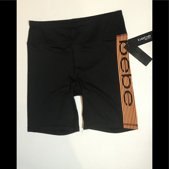 bebe biker shorts